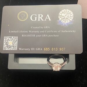 Moissanite Diamond Women's Ring